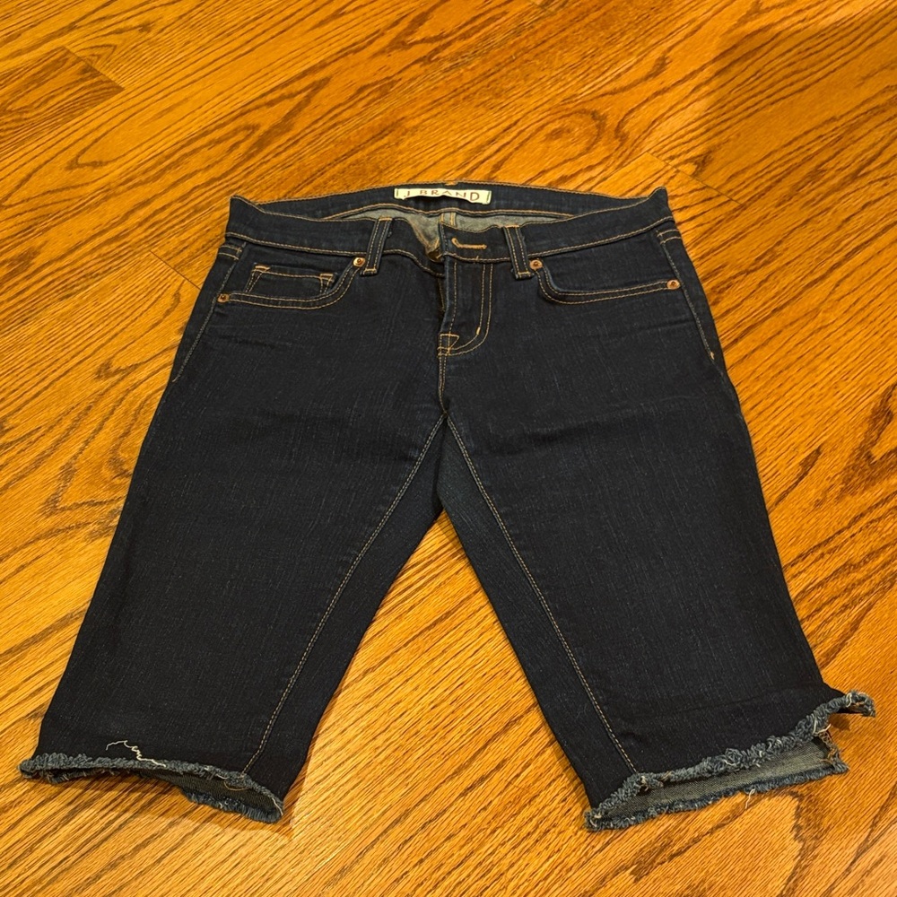 J Brand Women's Denim Capri Shorts Size 25